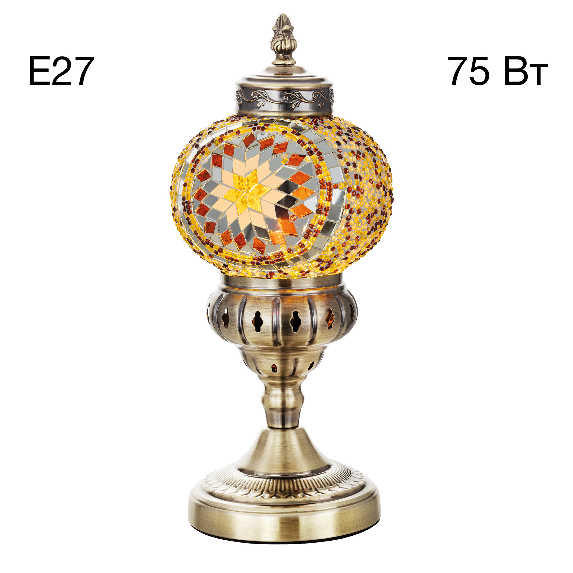 Citilux Каир CL419815 Настольная лампа Мозаика Янтарь арт. 89487