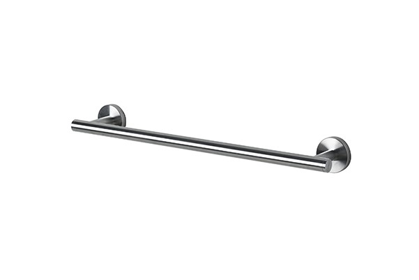 NOKEN ROUND INOX Держатель полотенец штанговый 45 см, браш. нержавеющая сталь арт. 30666