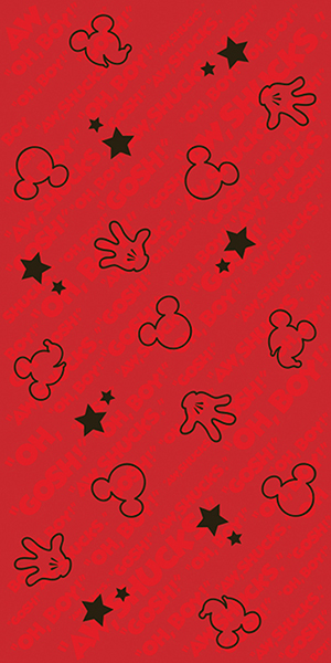 Disney Hands Friends R3060 Red арт. 78025