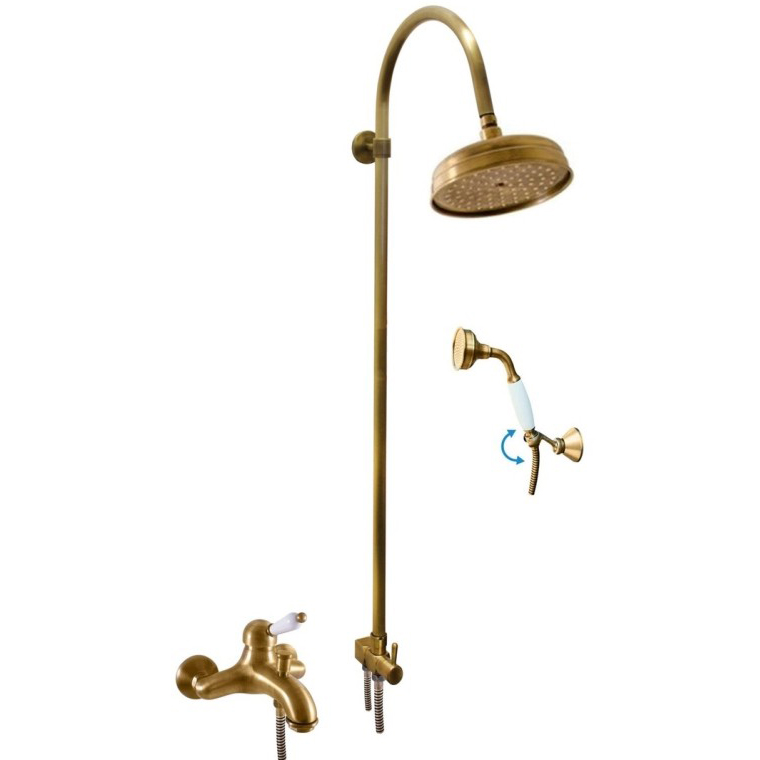 Душевая система Rav Slezak Labe L554.5/3SM арт. 173500