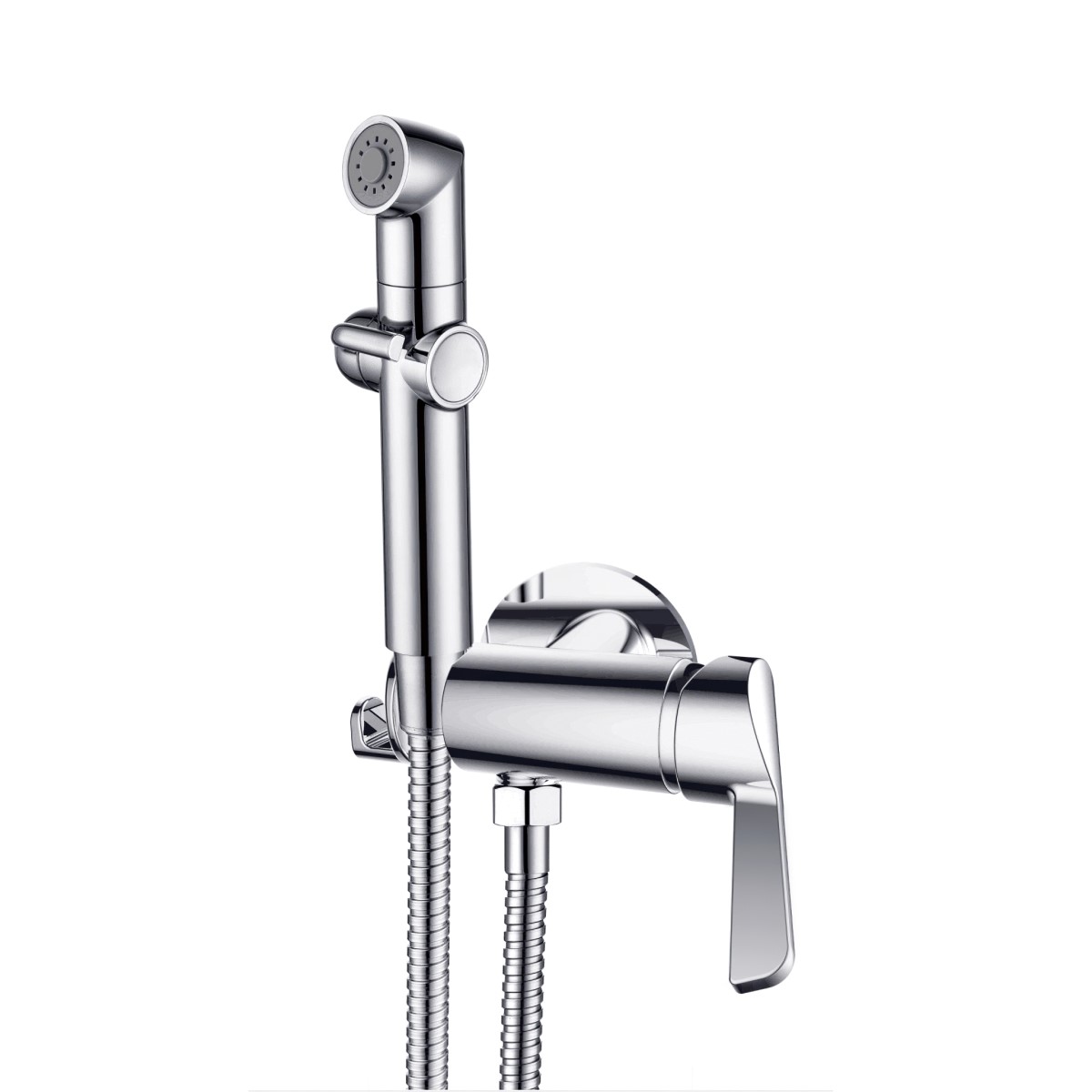 Гигиенический душ со смесителем D&K Rhein DA1464501, хром арт. 189705