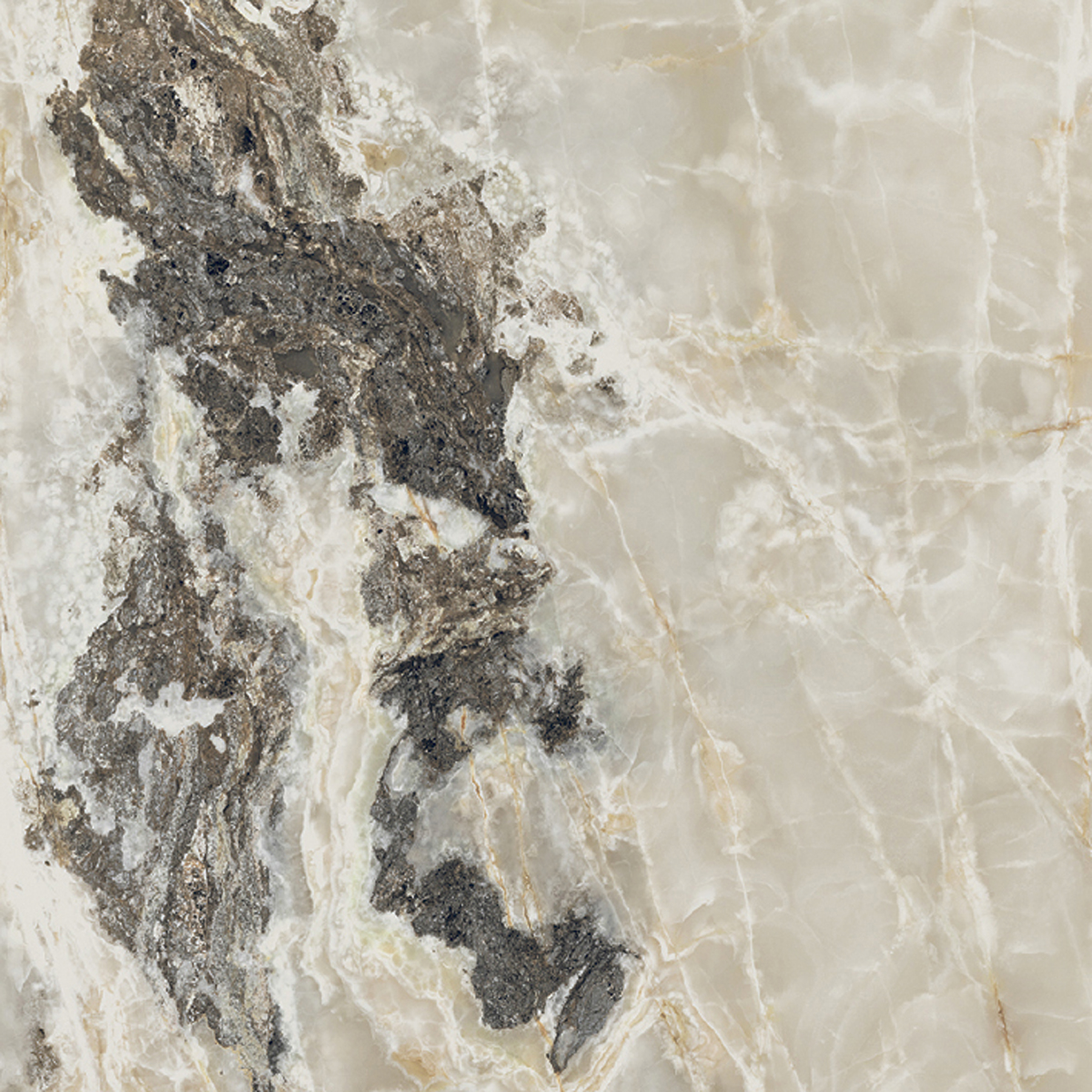 Керамогранит  ONYX&MORE GOLDEN BLEND GLO 6MM 80x80 RET арт. 84038