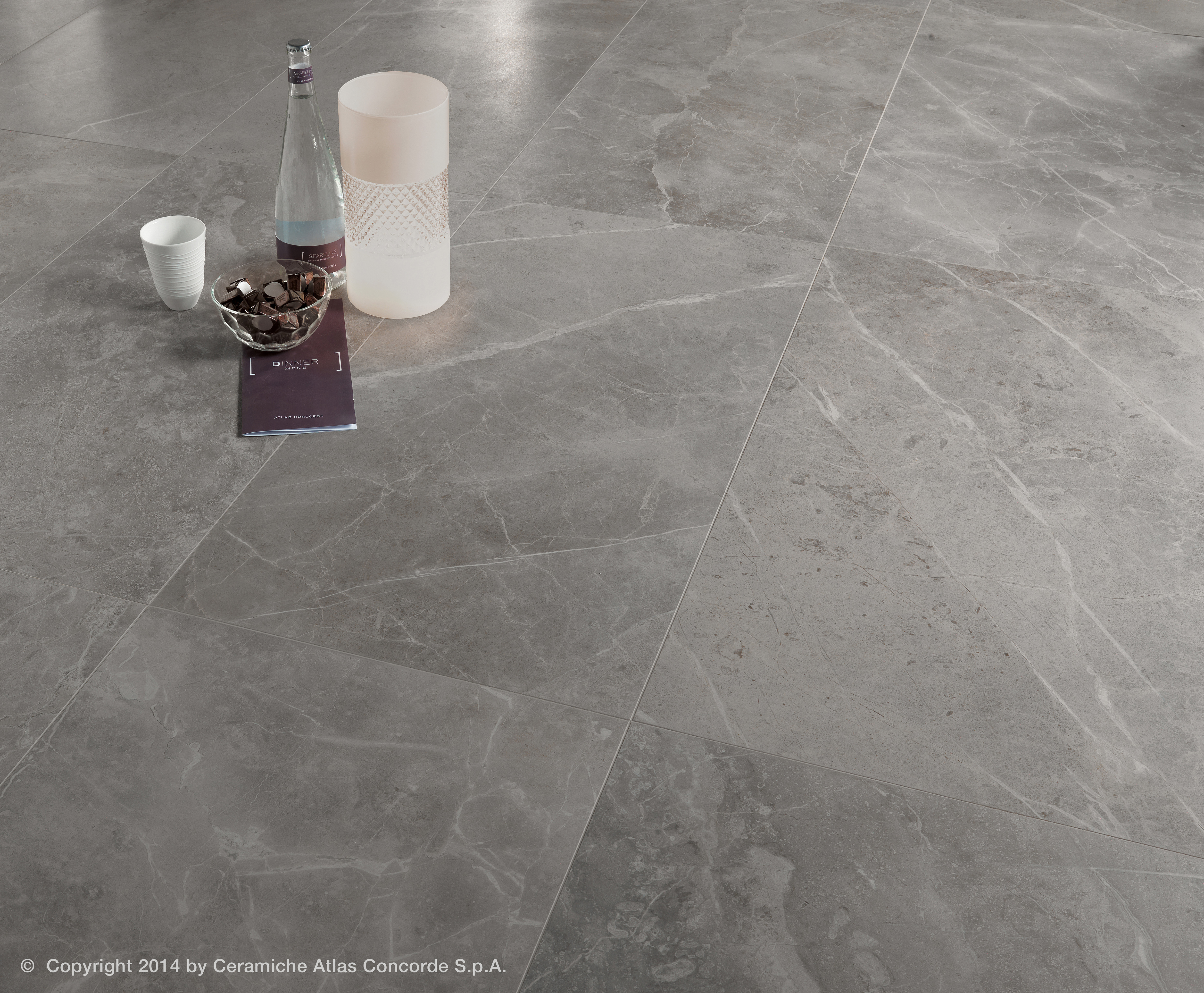 Плитка Marvel Pro Grey Fleury lap 60x60 (1,08 кв.м) арт. 52243