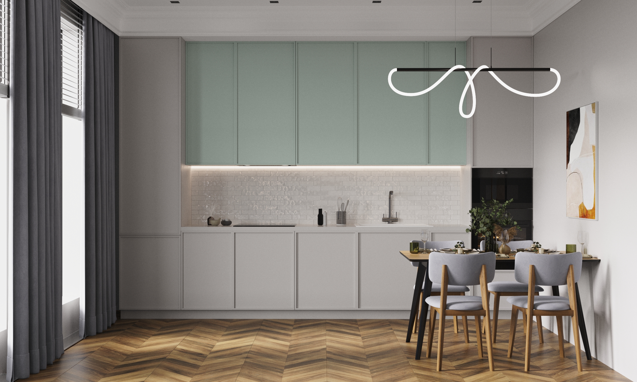 Rumba White 4*48*148 300*300 арт. 90364