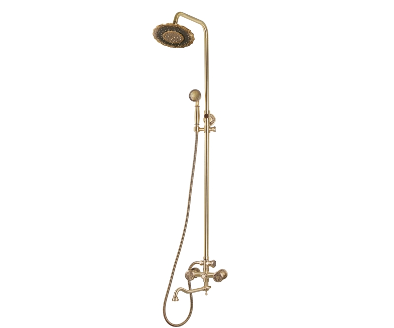 Душевая система Bronze de Luxe ROYAL 10121DDF, бронза арт. 191025