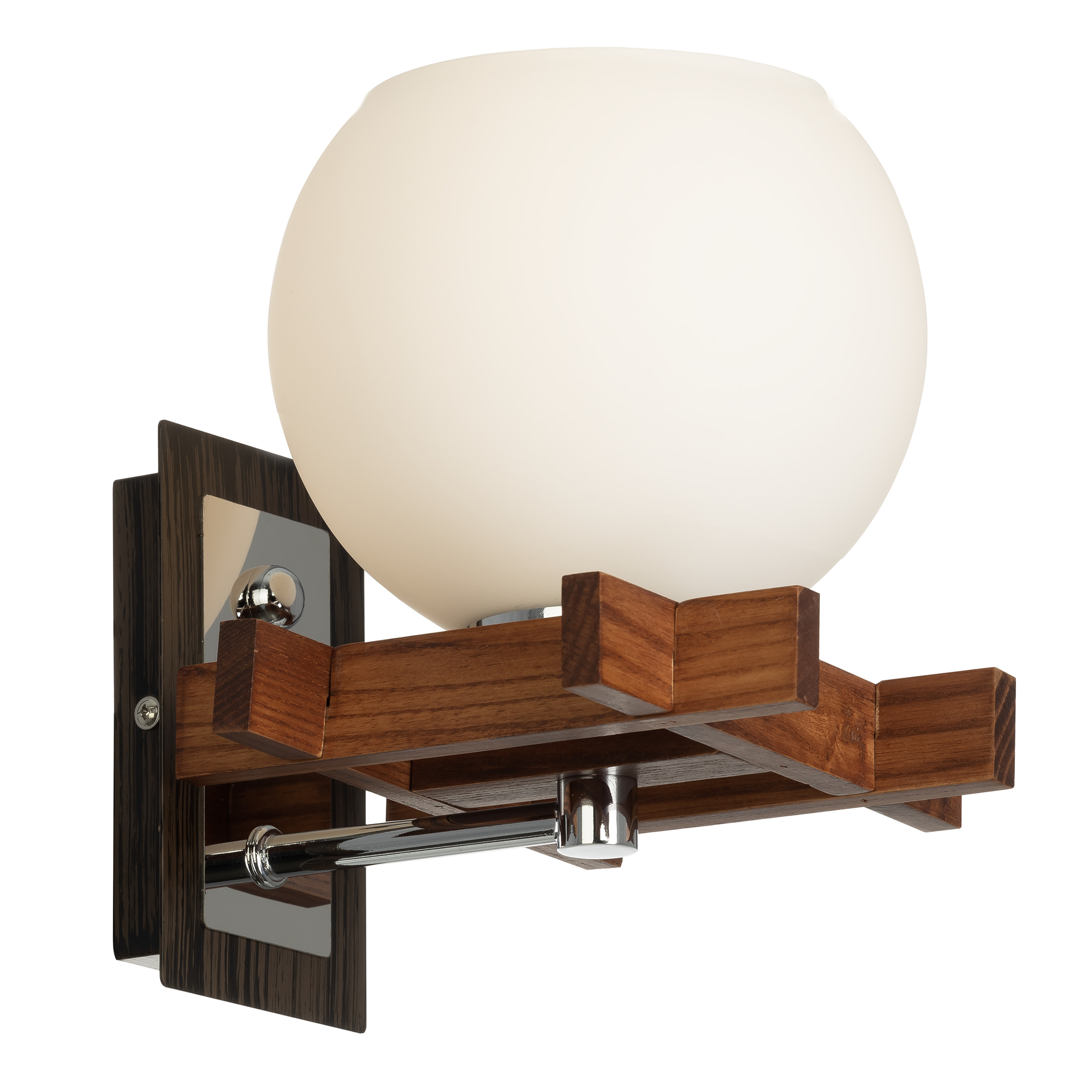 Citilux Нарита CL114311 Бра деревянное Венге Хром арт. 88123