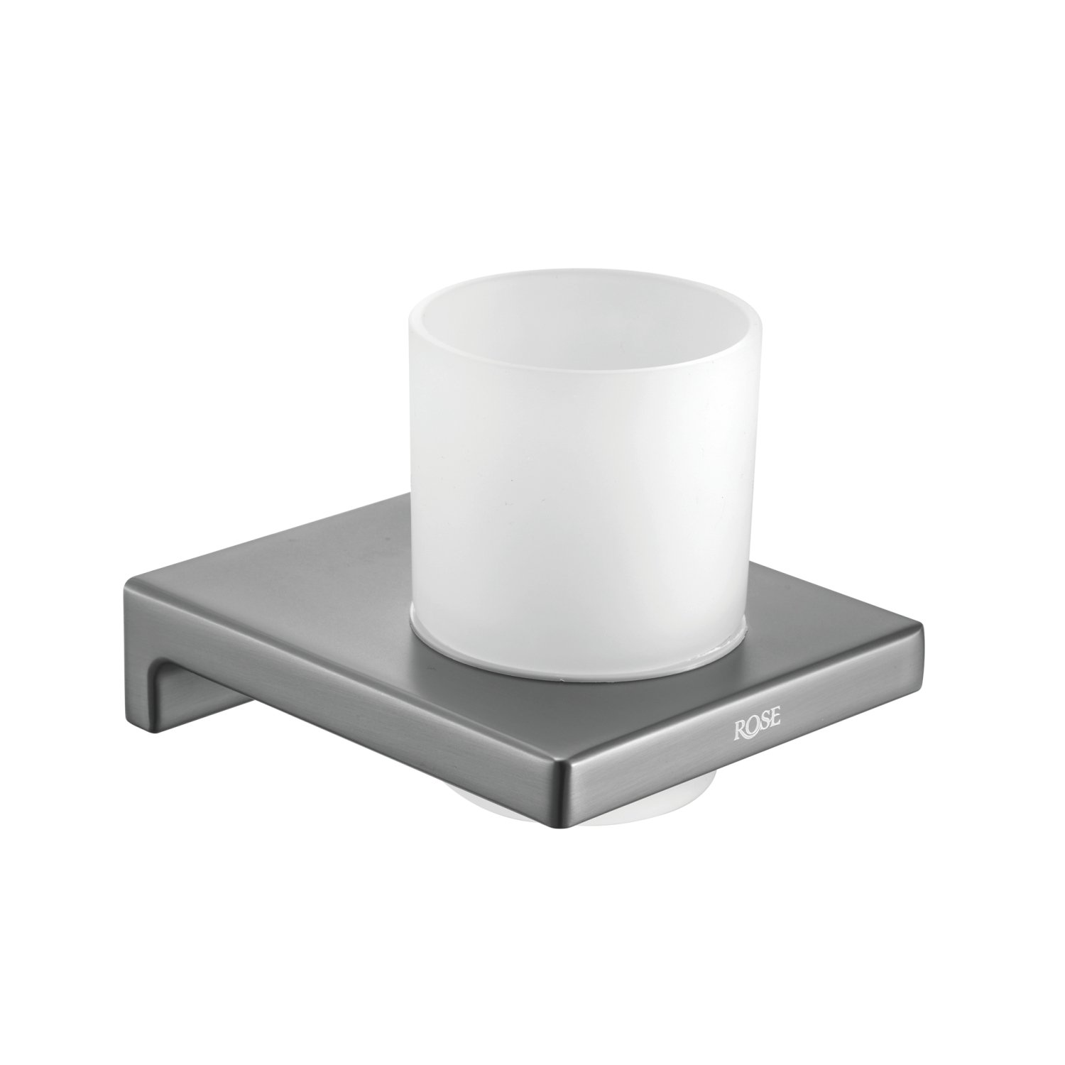 Стакан для ванной комнаты Rose RG1812T, пепельный арт. 180857