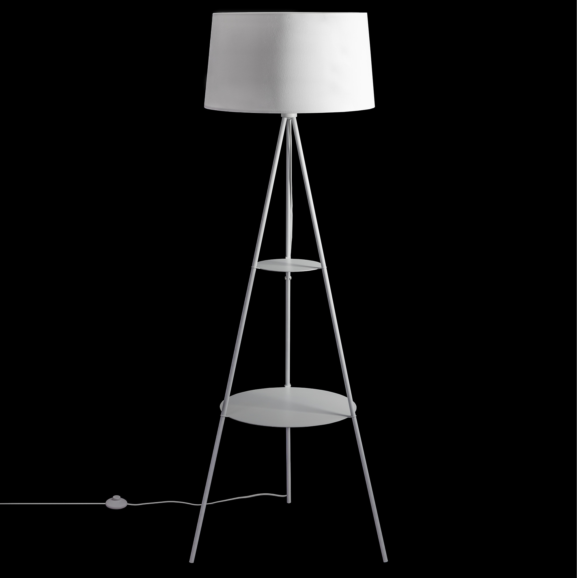 Citilux Рейнер CL806020 Торшер со столиком Белый арт. 89121