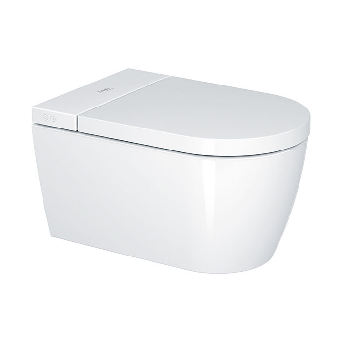DURAVIT ME by Starck Подвесной унитаз Rimless для SensoWash® f, 375x575 мм, с HygieneGlaze белый арт. 37699