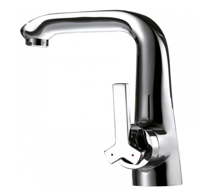 Смеситель для раковины Bravat Waterfall F173107C-1, хром арт. 163151