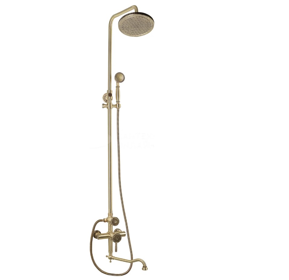Душевая система Bronze de Luxe WINDSOR 10120DR, бронза арт. 191040