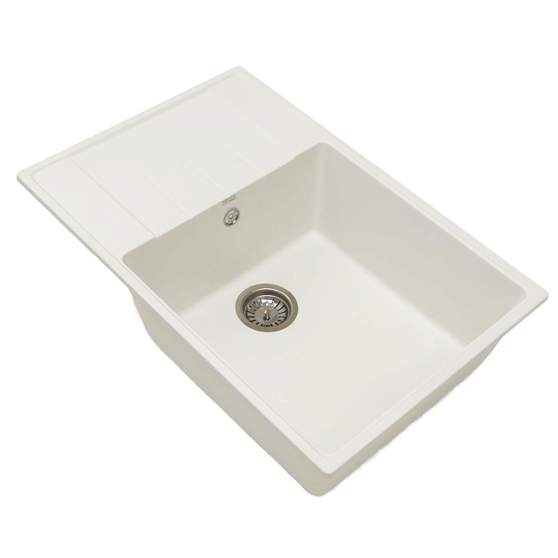 Кухонная мойка Grandex Aqua Topline 600211, белый арт. 184530