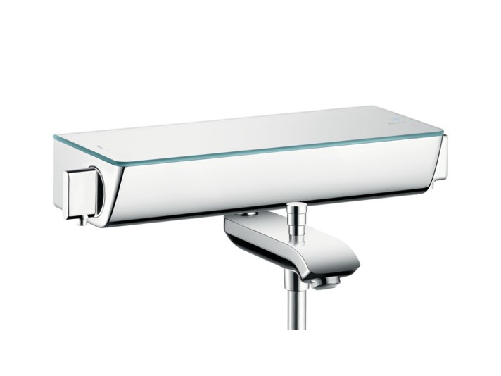 HANSGROHE Ecostat Select Термостат для ванны Ecostat Select, выступ 193 мм, 2 потреб., белый/хром арт. 37971
