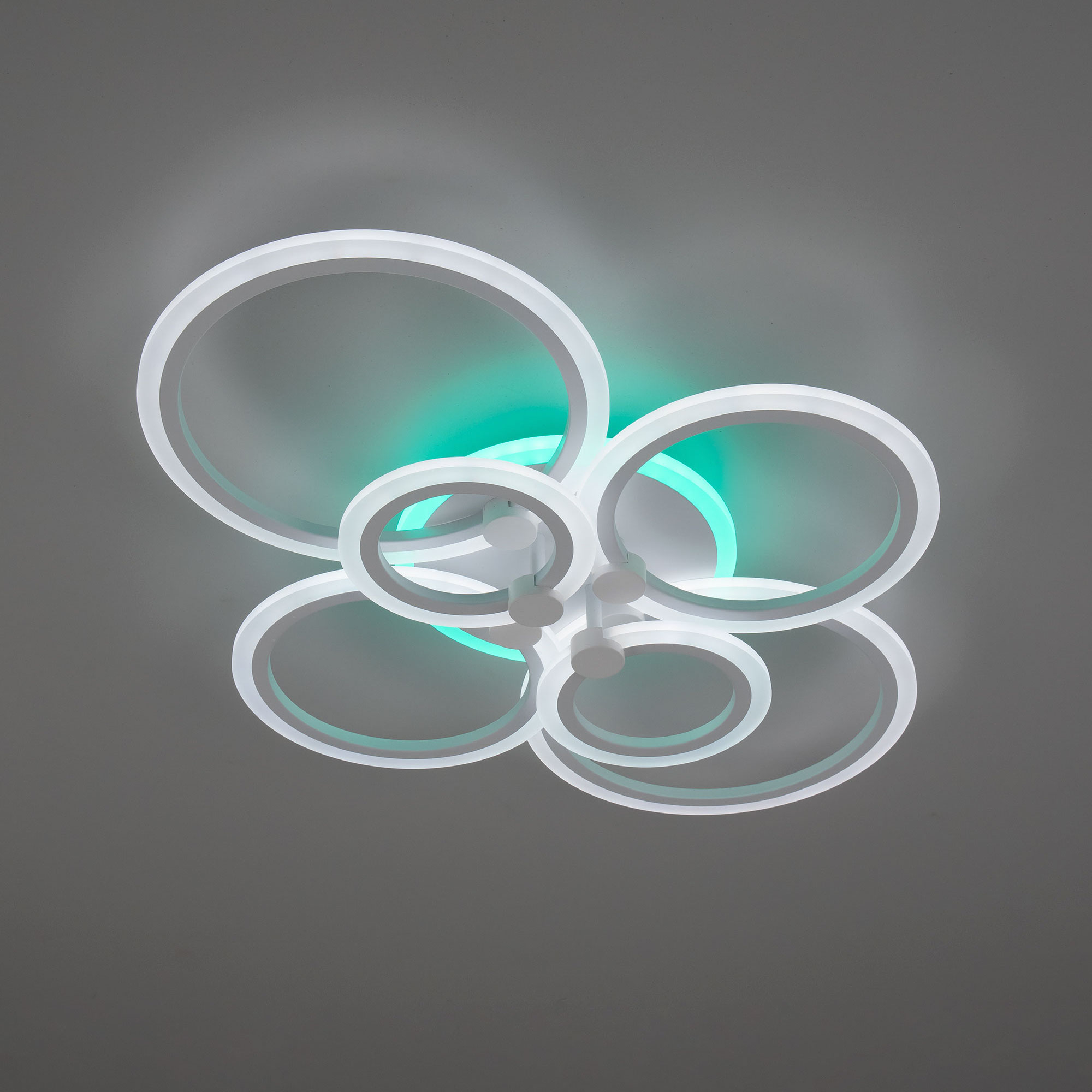 Citilux Сента CL237B160E RGB Люстра с пультом Белая арт. 88764