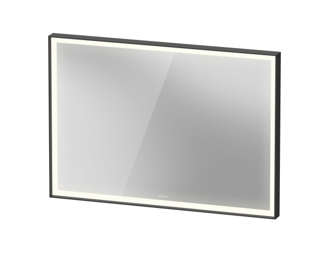 DURAVIT VITRIUM Зеркало с LED подсветкой, сенсорное управление, 1000х67 мм, 49 Graphit Matt арт. 33691