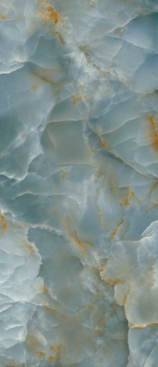 Керамогранит ONYX BLUE POLISHED CRYSTAL 120X278 6 mm арт. 90031
