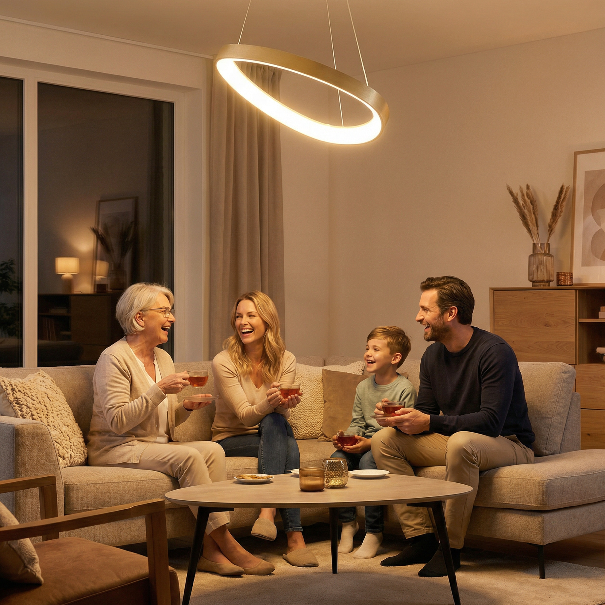 Citilux GENKA SMART CL756A042 LED Умная подвесная люстра арт. 89781