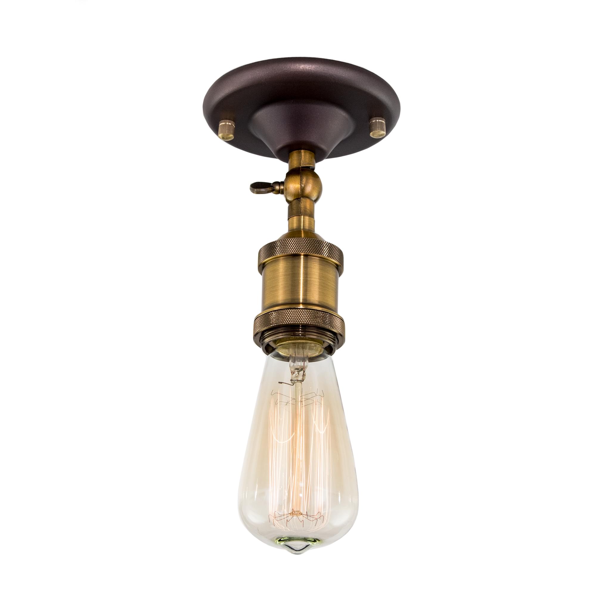 Citilux Эдисон CL450500 Светильник поворотный Венге Бронза арт. 88261