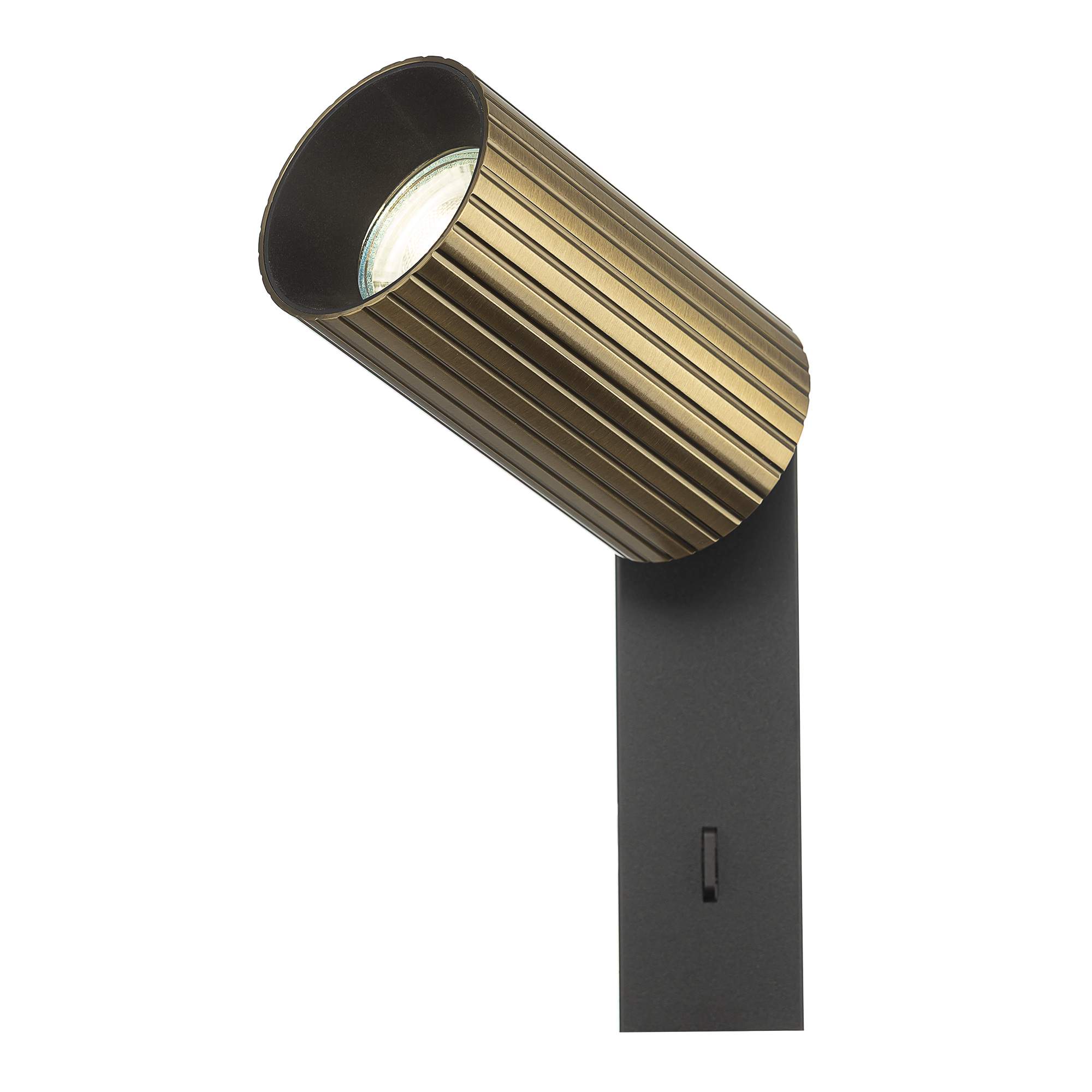 Citilux AXEL CL512513R Спот поворотный с выключателем Бронза Рифлёный арт. 89805