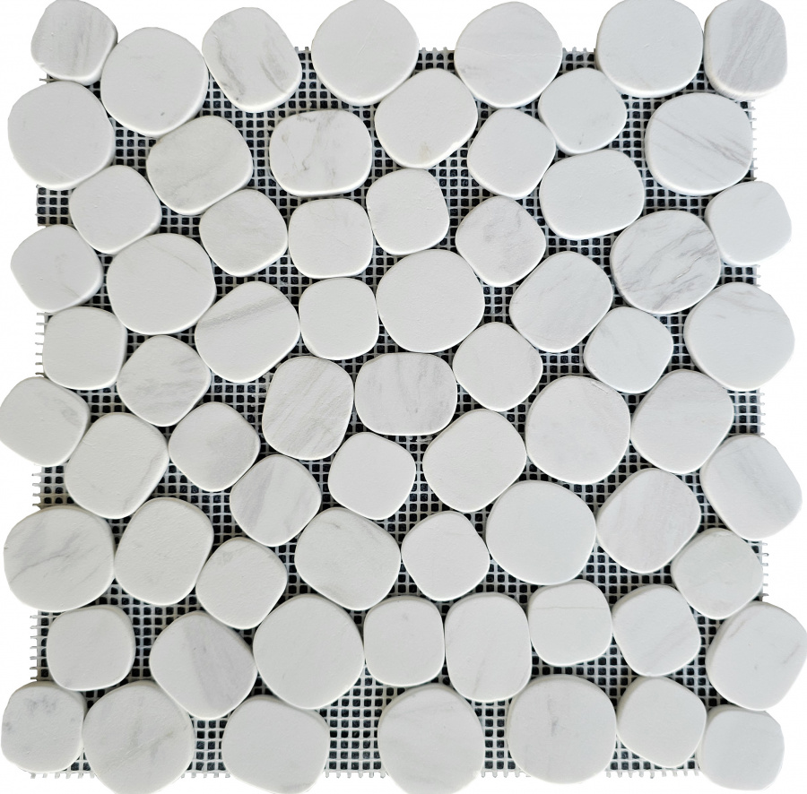 PIX 310 Volakas White, чип произвольный, сетка 300х300x6 мм, Матовая арт. 73899