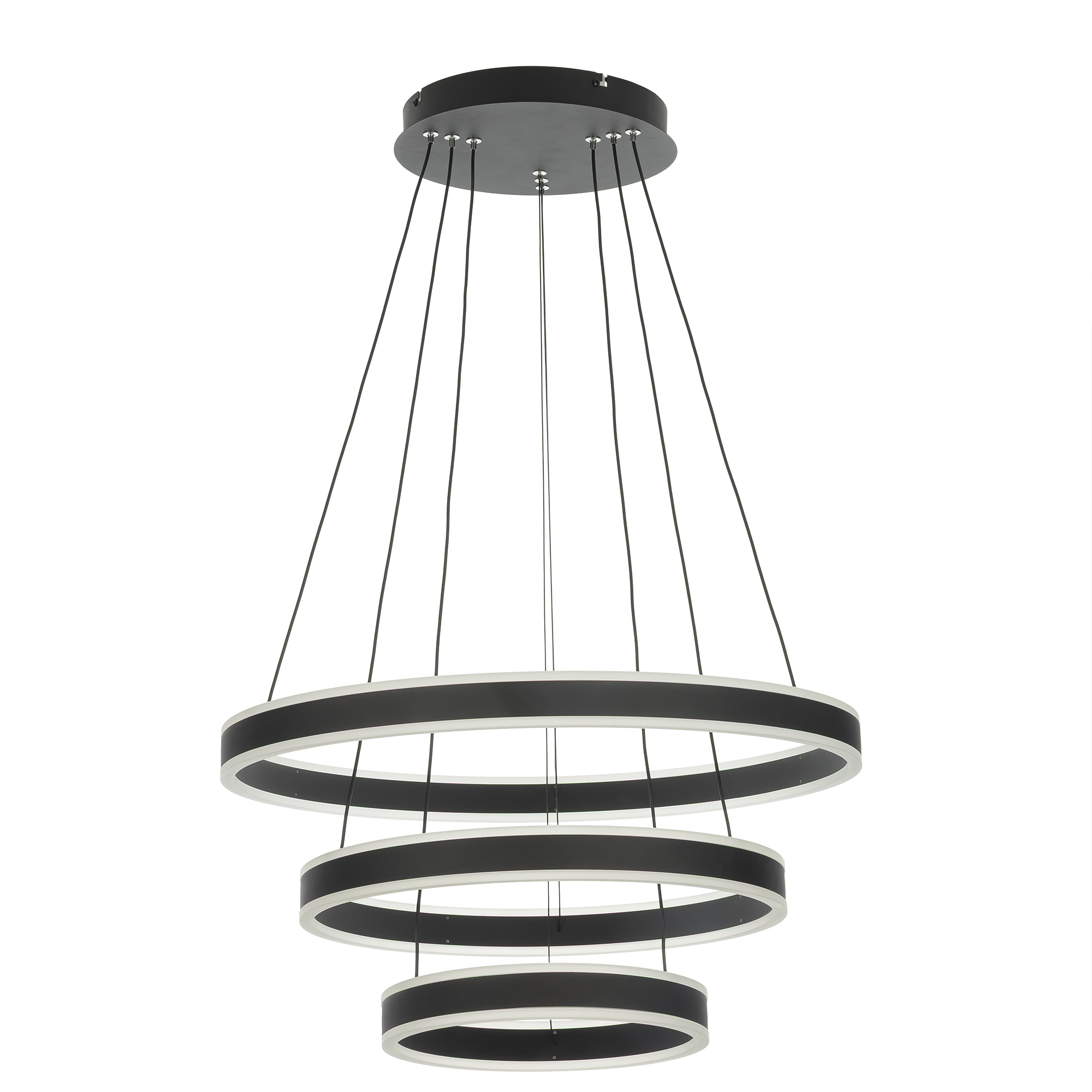 Citilux Дуэт CL719651 LED Люстра подвесная с пультом Чёрная арт. 89028