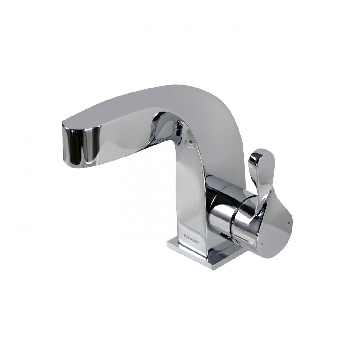 Смеситель для раковины Bravat Wave F174108C-2, хром арт. 163152
