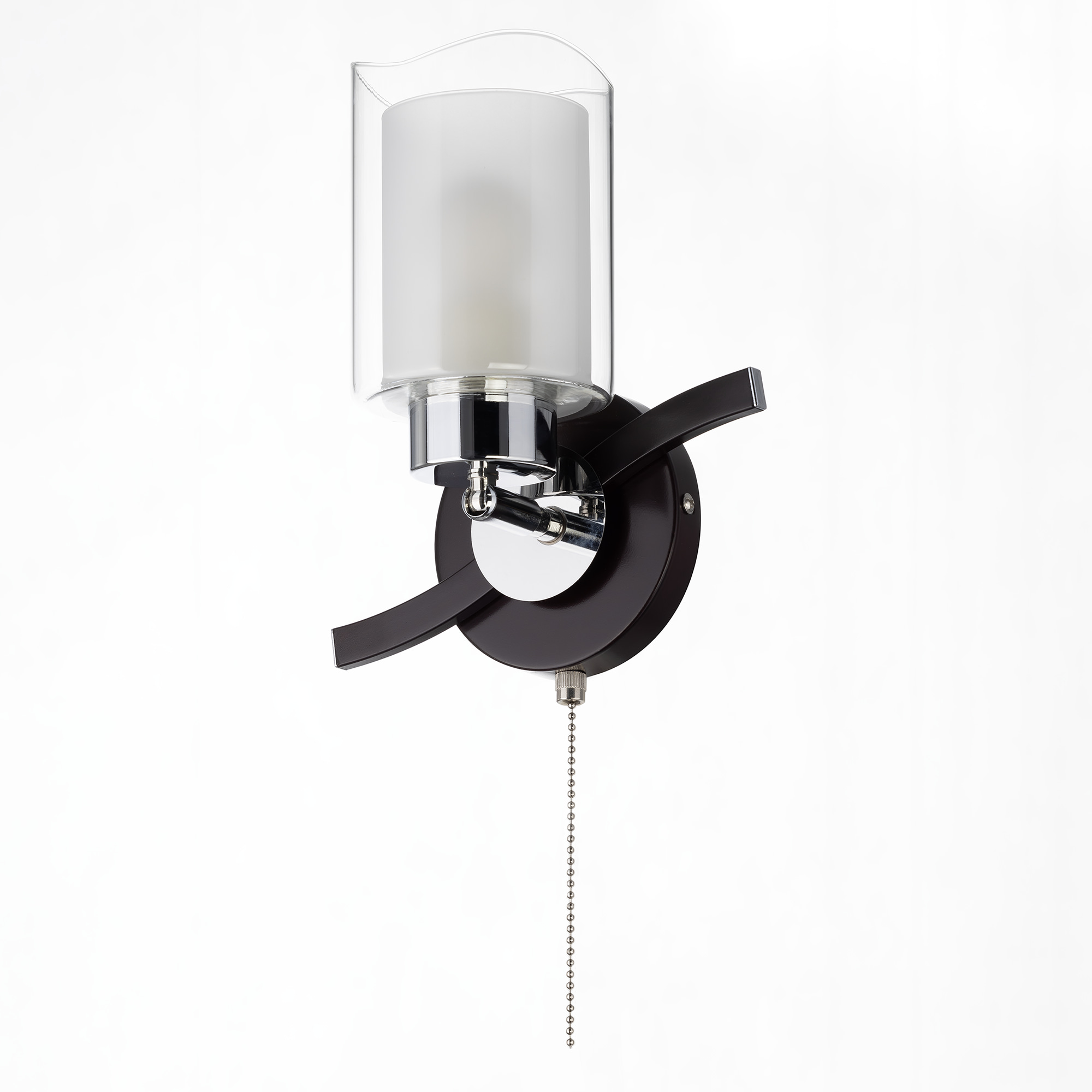 Citilux Фортуна CL156312 Бра с выключателем Венге Хром арт. 88308