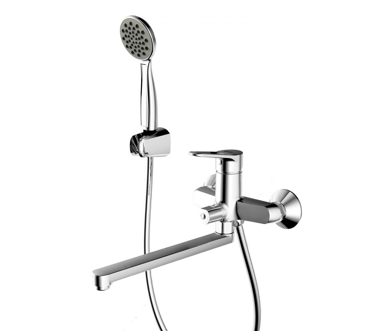 Смеситель для ванны Bravat Eco-D F693158C-LB, хром арт. 167475