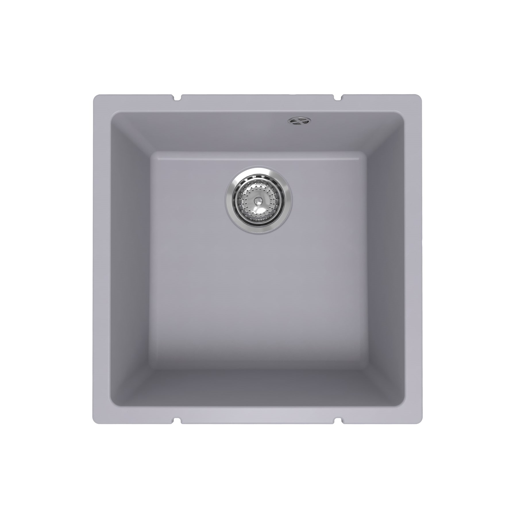 Кухонная мойка Ulgran Quartz Under 400-05, бетон арт. 185239