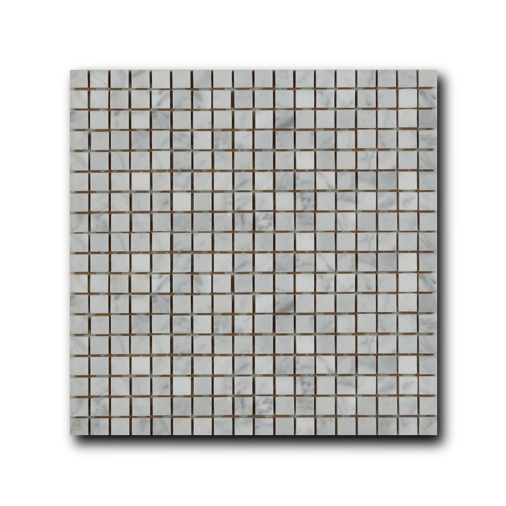 Art&Natura Мозаика из натурального камня 15x15 Marble Mosaic Bianco Carrara 305x305 арт. 122234