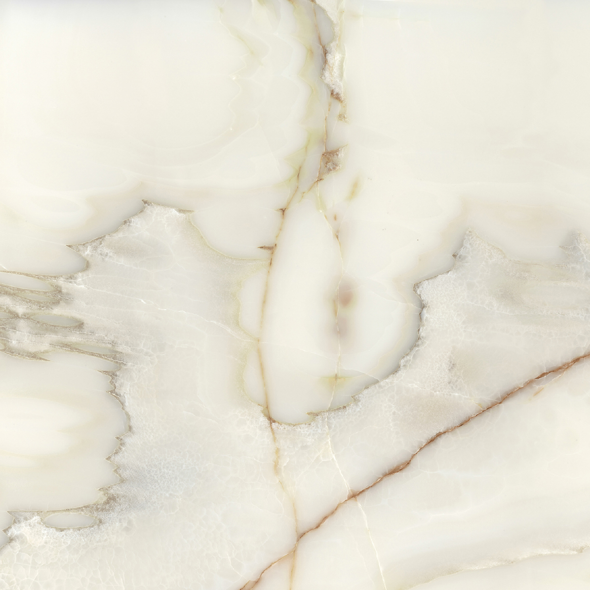 Керамогранит  BIJOUX ONYX BLANCHE MAT 6MM R 160X160 арт. 84698