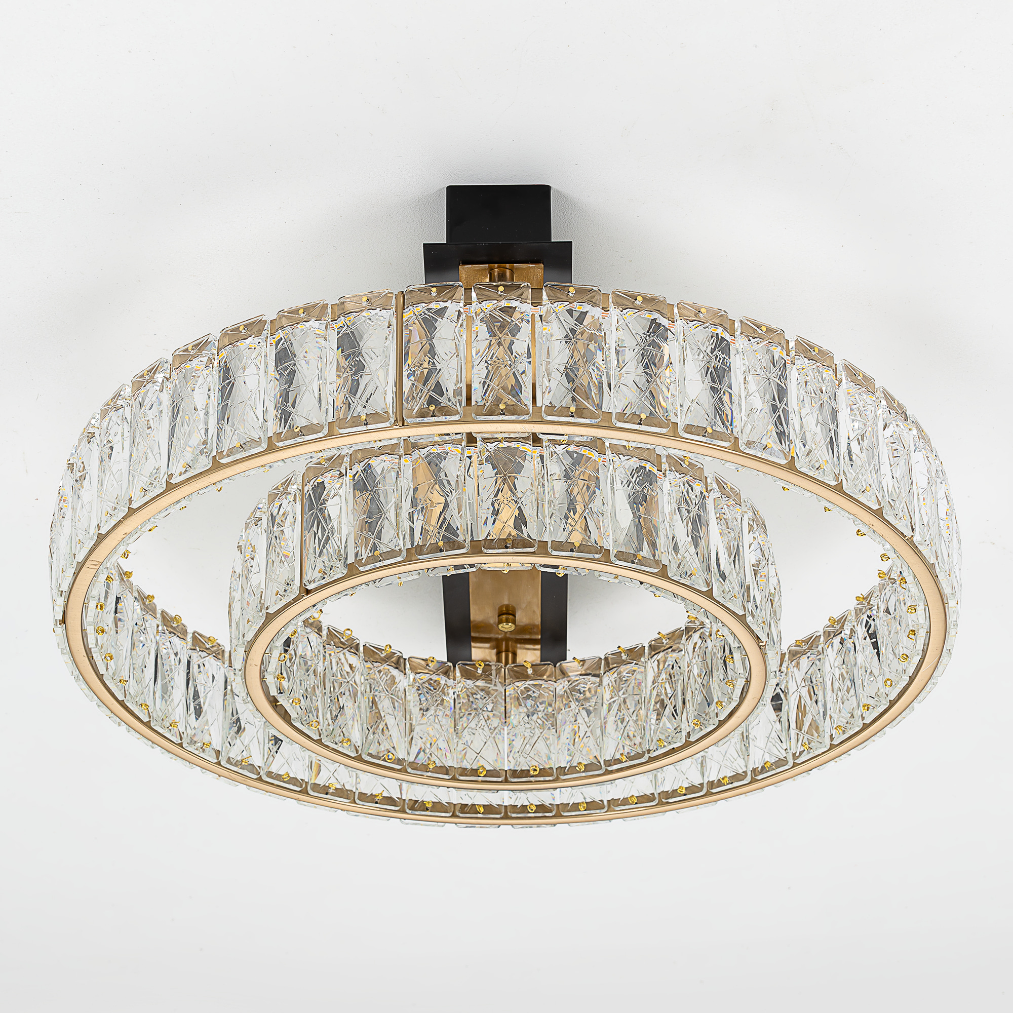 Citilux PALANT CL325152 LED Люстра хрустальная Чёрный+Бронза арт. 89696