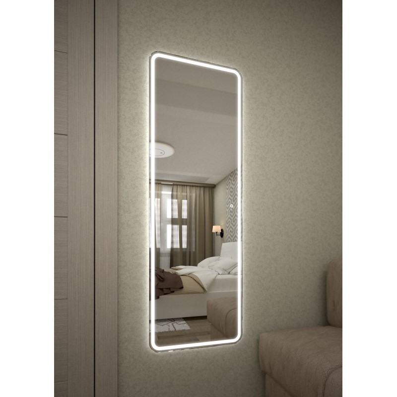 Зеркало с LED подсветкой Relisan TAFFY Гл000024397, 45,5x135 арт. 178589