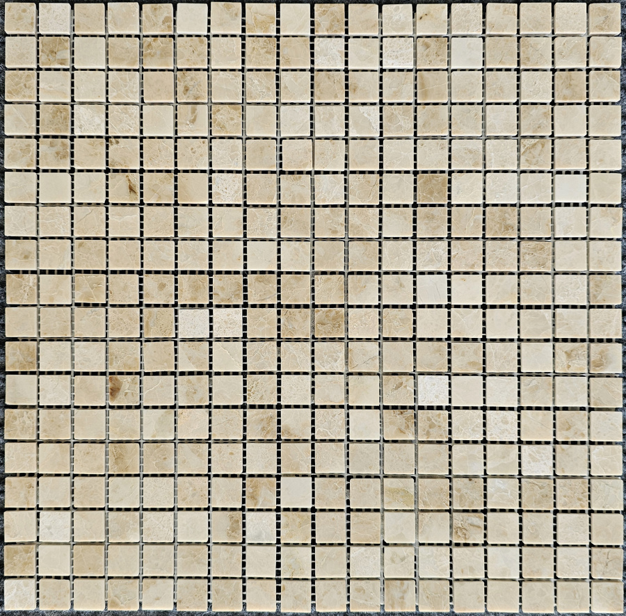 PIX 322 Cappucino, чип 15х15 мм, сетка 305х305х4 мм, Полированная арт. 73875