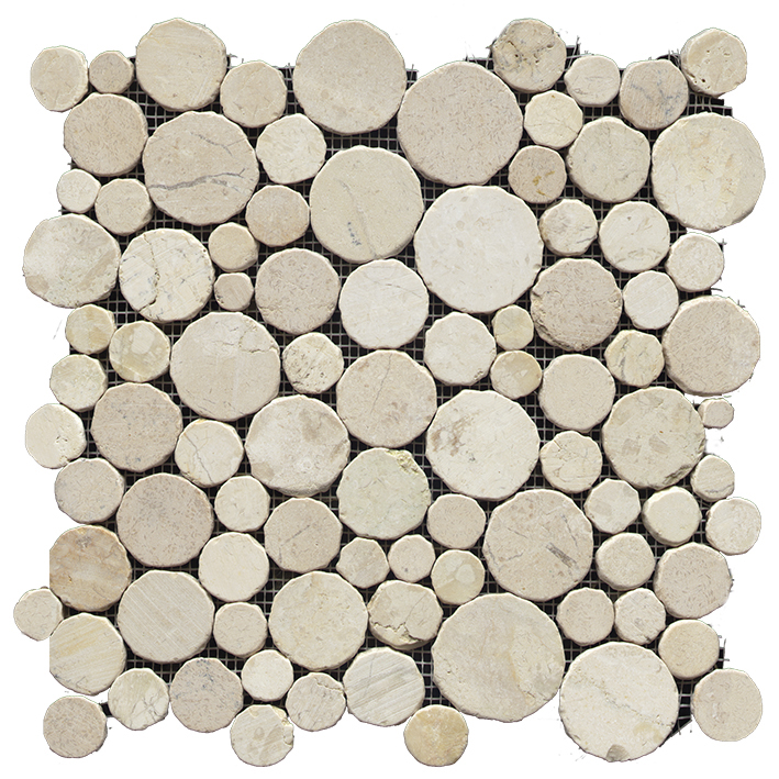 LANTIC PARADISE ROUND STONE BLANCO 31.5x31.5 G-110 арт. 40613