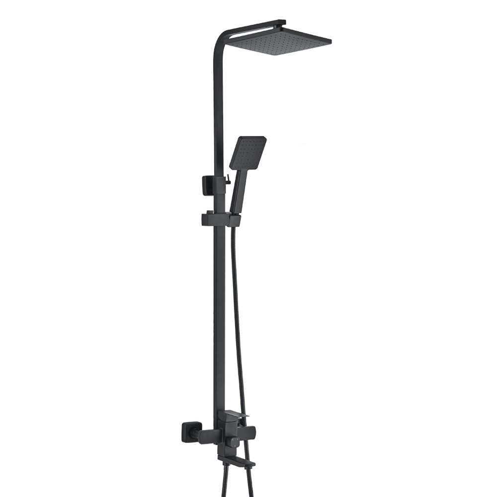 Душевая система WesnaArt KUBUS KUB13-314Black, черный арт. 191296