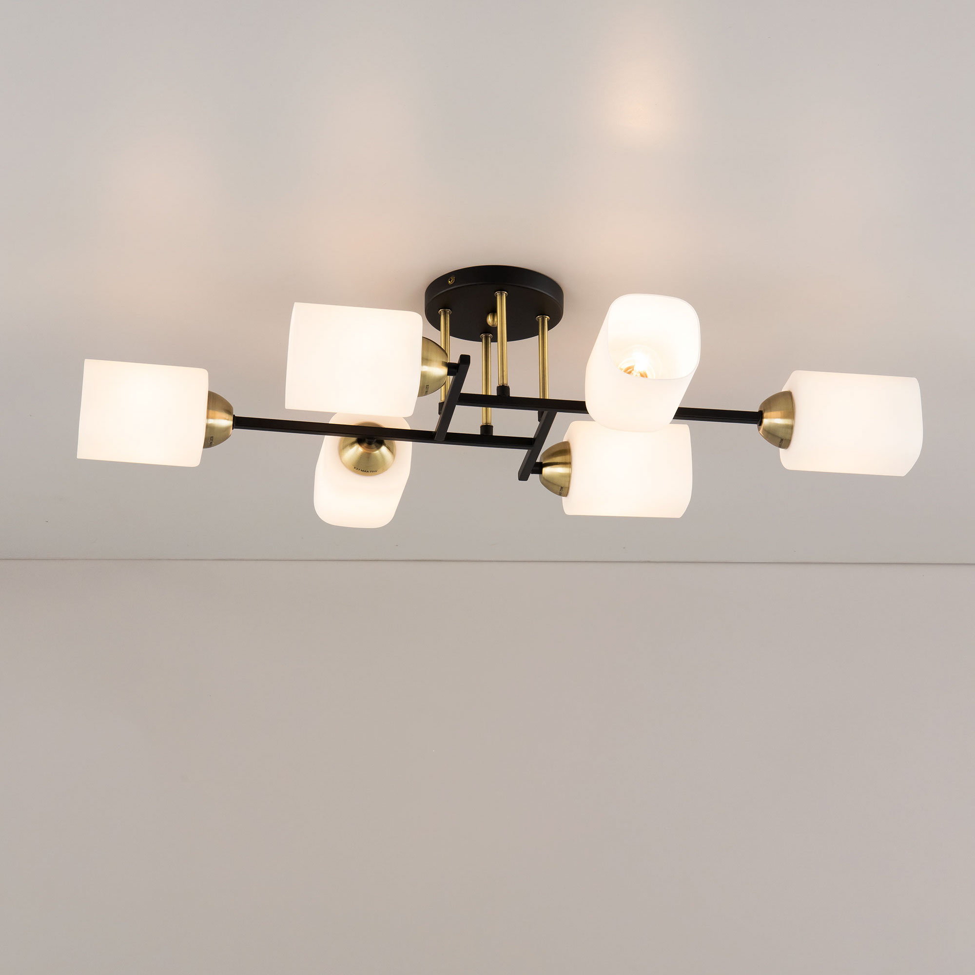 Citilux Генри CL130265 Люстра потолочная Чёрная арт. 88741