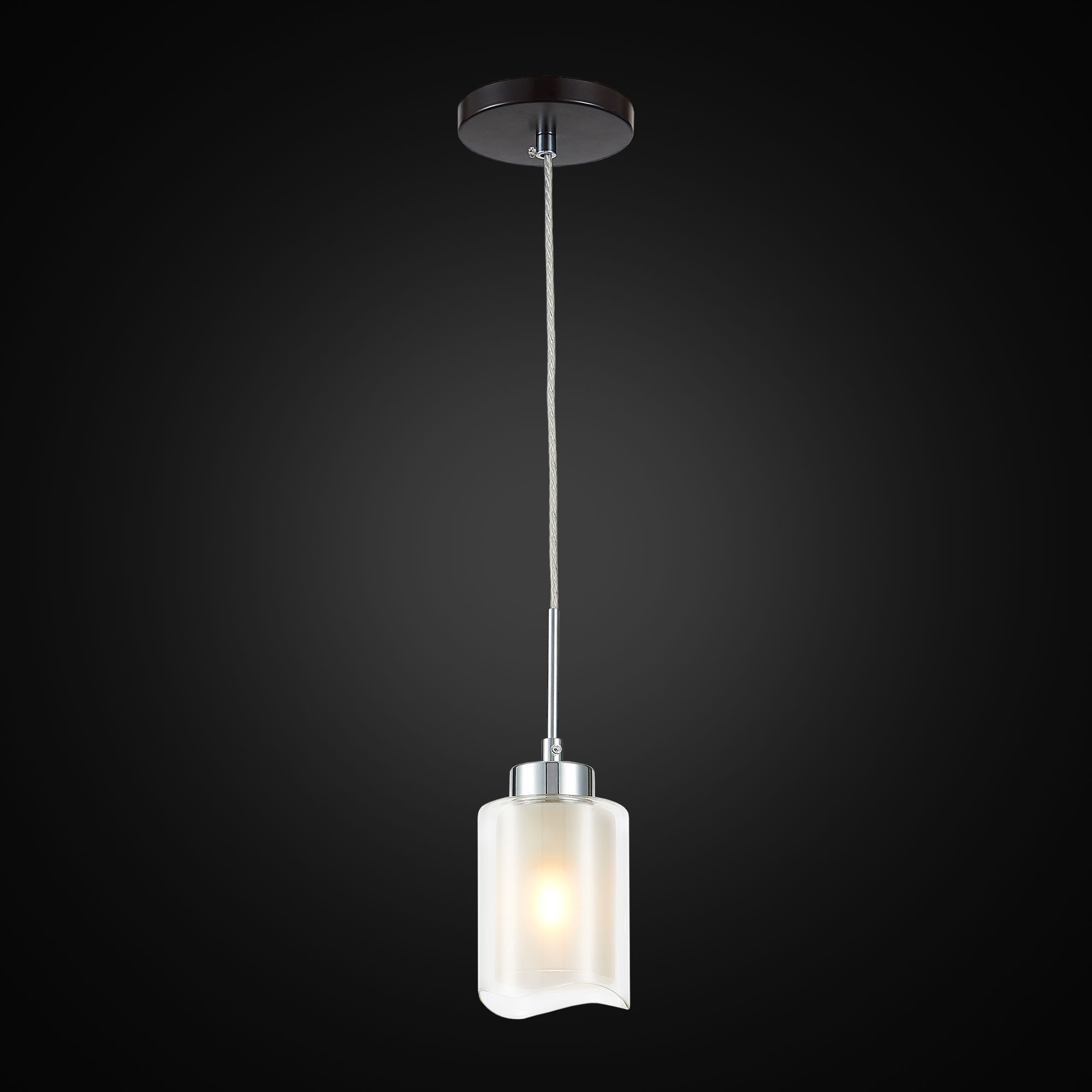 Citilux Фортуна CL156112 Подвесной светильник Венге Хром арт. 88226