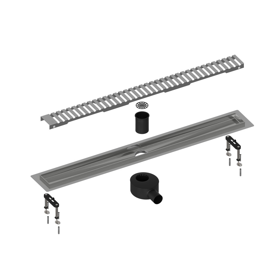 Душевой лоток TIMO Drain System DS230109/01, сатин арт. 175890