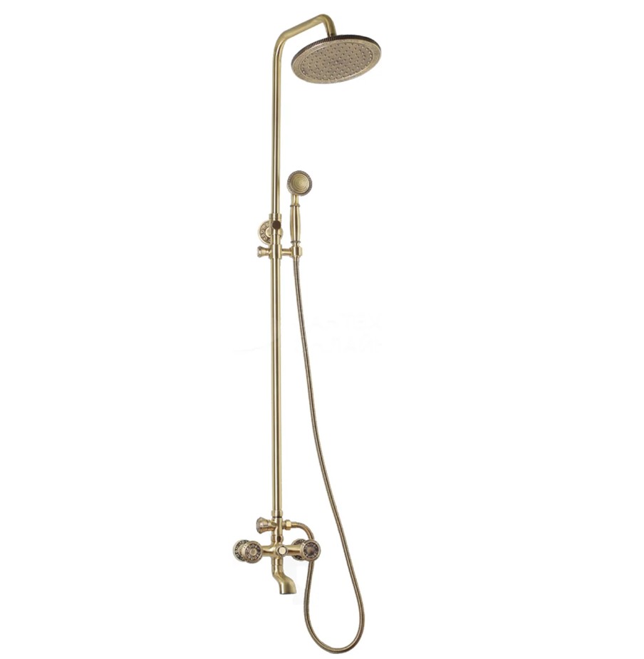 Душевая система Bronze de Luxe ROYAL 10121R, бронза арт. 191022