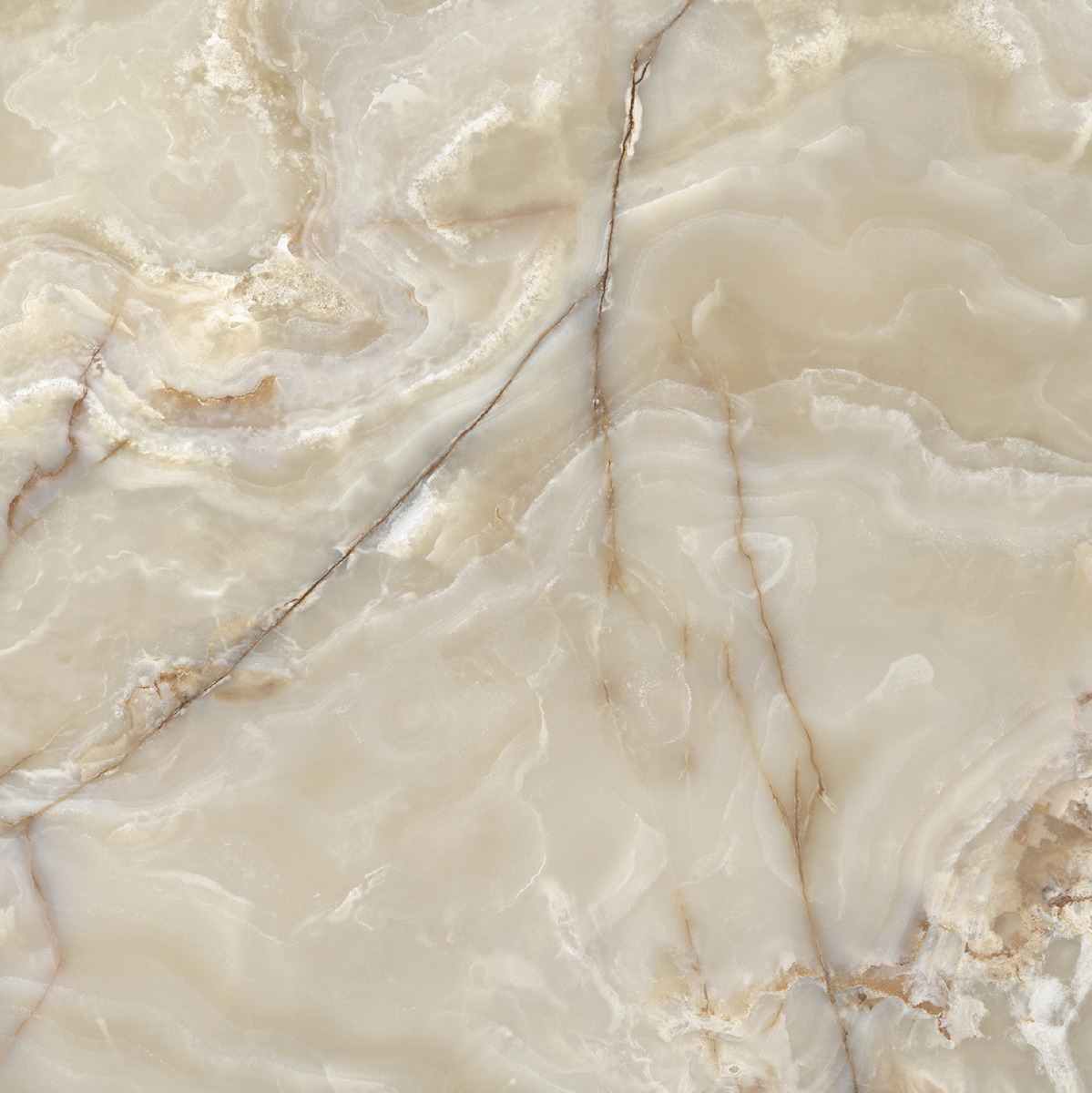 Керамогранит  ONYX&MORE GOLDEN ONYX SATIN 6MM R 160X160 арт. 84005