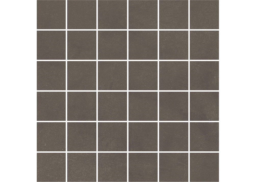 DD6418/MM Декор Про Чементо мозаичный коричневый тёмный матовый 30x30x0,9 арт. 118245