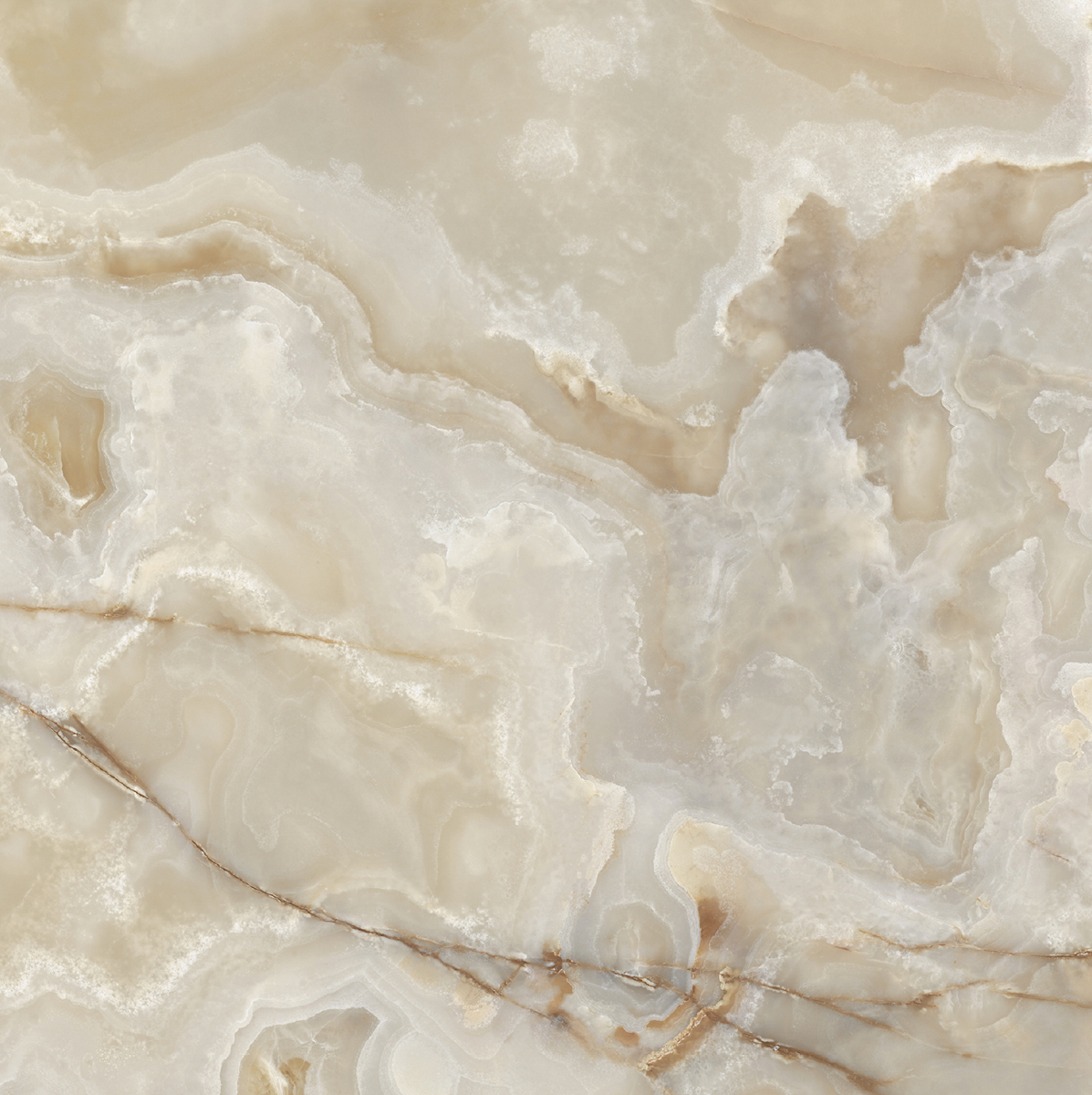 Керамогранит  ONYX&MORE GOLDEN ONYX GLO 6MM R 160X160 арт. 83999