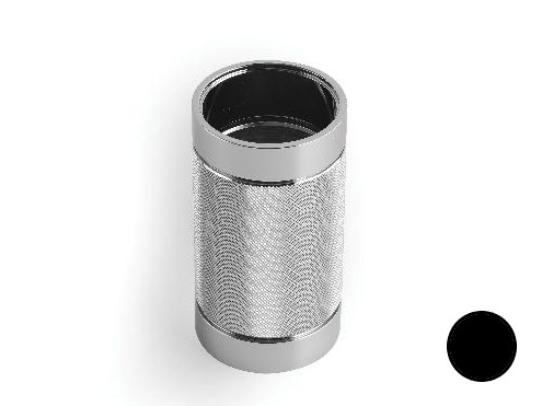 BERTOCCI OFFICINA 01 Cтакан подвесной, черный матовый арт. 30779