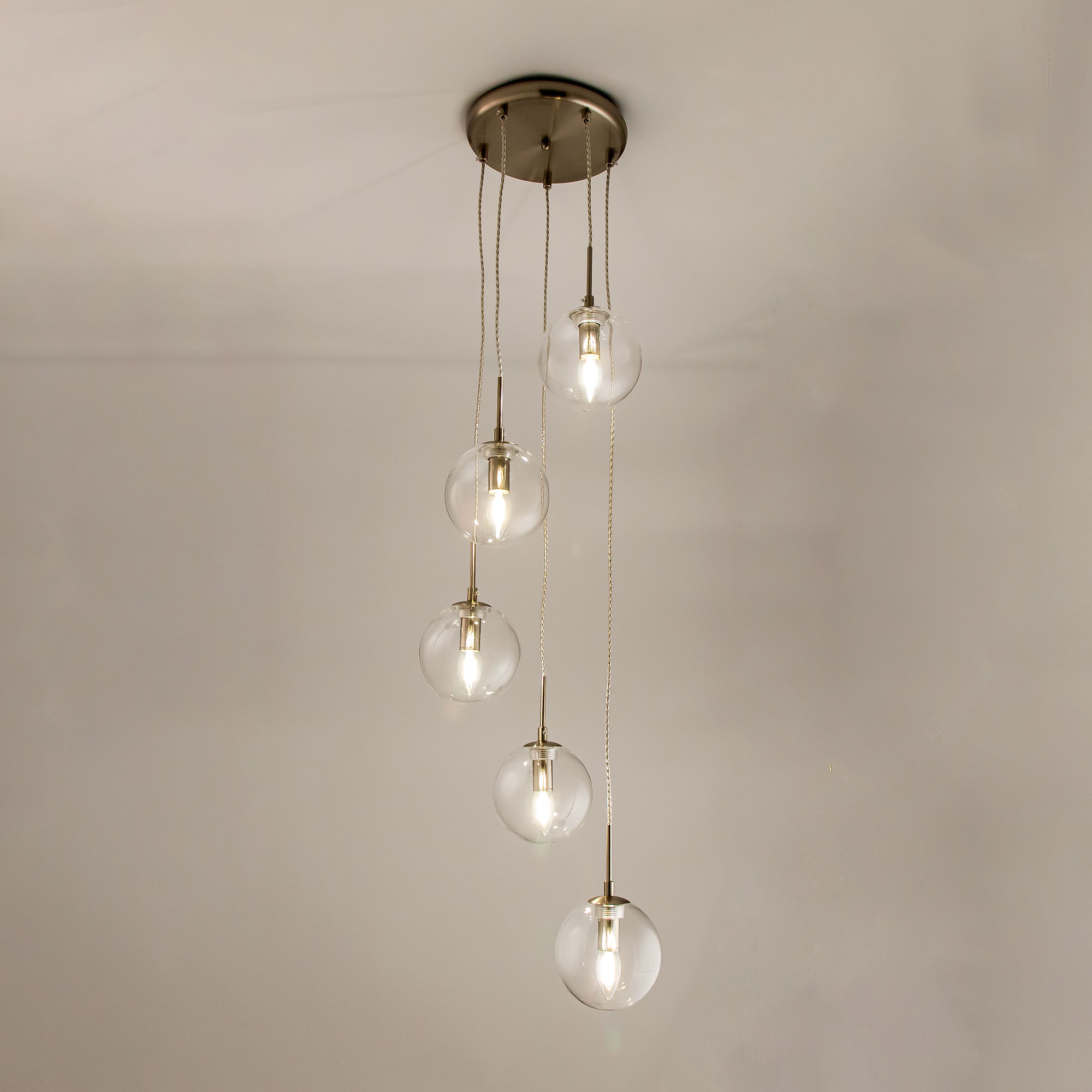 Citilux Томми CL102051 Подвесной светильник Матовый Хром арт. 88549