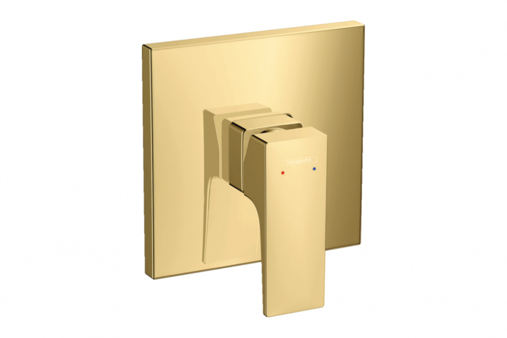 HANSGROHE Metropol Смеситель для душа, однорычажный, СМ, 29.3 л/мин, Polished Gold Optic арт. 39736