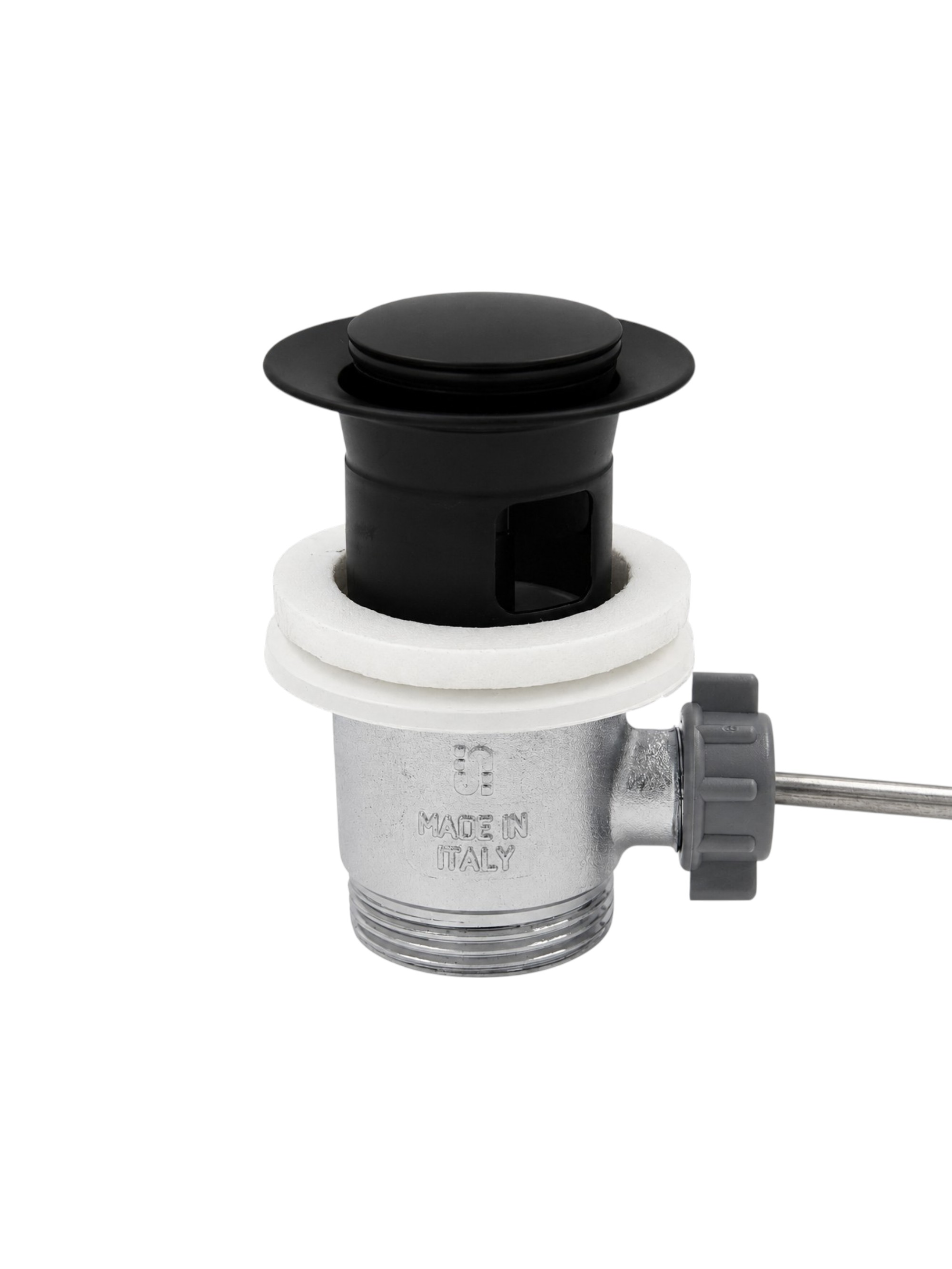 Смеситель для раковины Fiore XENON 44NN5283, черный (с донным клапаном) арт. 162209