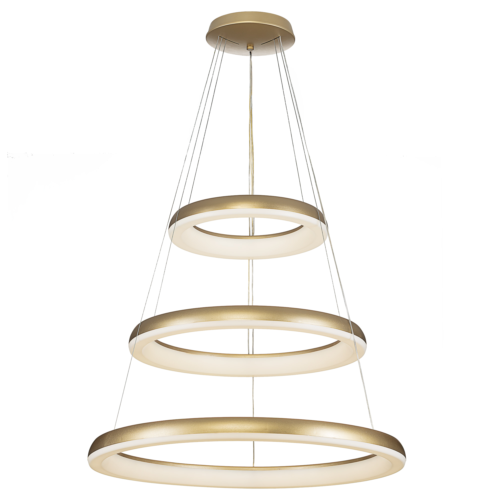 Citilux Юпитер Смарт CL730A152S Умная подвесная люстра Золото арт. 89756