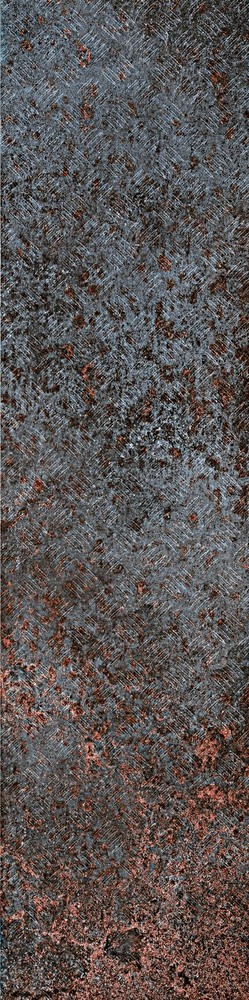 Плитка Metallo Nero Strong Ret 30х120 см (9 мм) арт. 128447