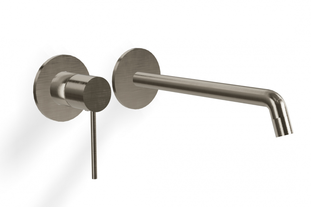 TREEMME Up+ Внешняя часть смесителя для раковины из стены, NF Brushed nickel арт. 35639